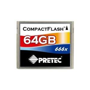  Pretec 64GB Compact Flash Card 667X Electronics