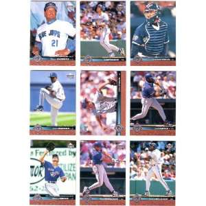  1997 Upper Deck Baseball Toronto Blue Jays Team Set 