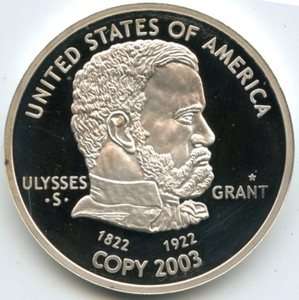 Ulysses S. Grant Memorial Half Dollar   Tribute Copy Coin   z767 