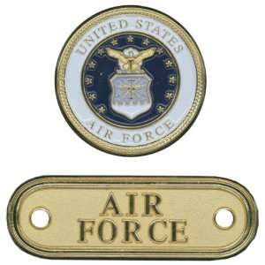  Military Metal Art Medal 2 Piece Set Air Force   628024 
