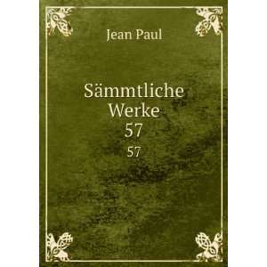  SÃ¤mmtliche Werke. 57 Jean Paul Books