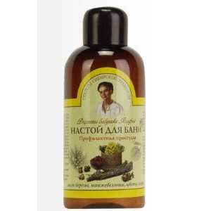 Insist for a Bath   Prevention Cold with Leaves of Birch, Juniper and 