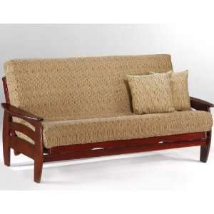  Corona Chair Futon (Rosewood) (33.3H x 37.8W x 37D 