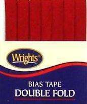 Wrights Double Fold Bias Tape   Brick  