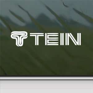  Tein Suspension White Sticker Car Laptop Vinyl Window 