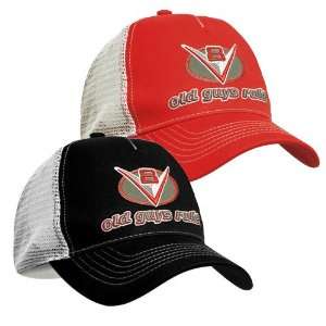  Old Guys Rule V8 Revved And Ready Mesh Cap Sports 
