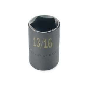  Impact Socket,std,1/2 In Dr,6 Pt,3/4 In   SK PROFESSIONAL 