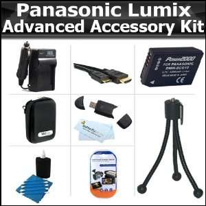  Accessory Kit For Panasonic Lumix DMC ZS7 DMC ZS10, DMC ZS8, DMC 3D1 