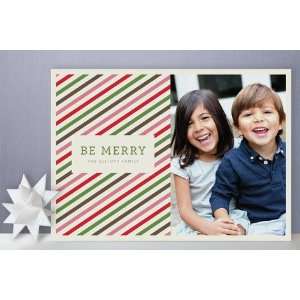  Twisted Peppermint Holiday Photo Cards Health & Personal 