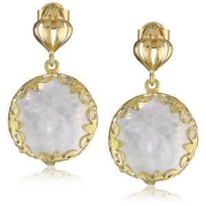  Azaara Florentine Sholeh Pearl Drop Earrings Jewelry