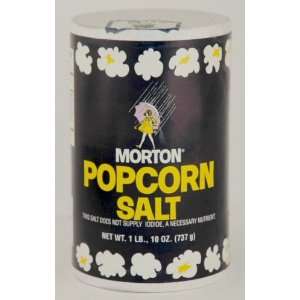 Morton Popcorn Salt 26 Oz Grocery & Gourmet Food