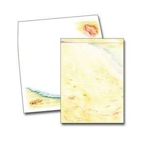  NRN Heart in the Sand Invitation   6 x 8   10 flatcards 