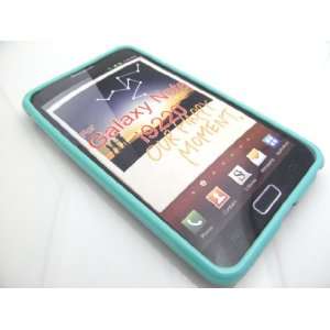  TURQUOISE TPU Rubber Gel Skin Cover Case for Samsung 