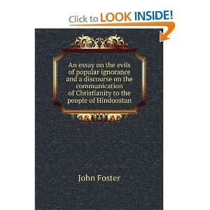   of Christianity to the people of Hindoostan John Foster Books