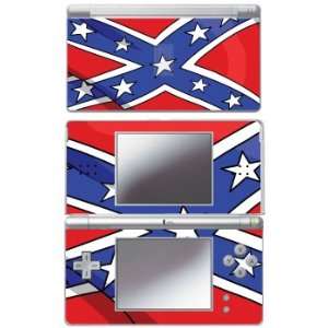   Vinyl Skin Decal for Nintendo DS Lite   Dixie Flag Video Games