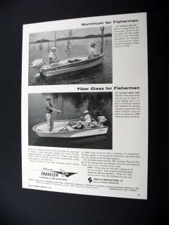 Arkansas Traveler 14 ft Fishing Boats 1961 print Ad  