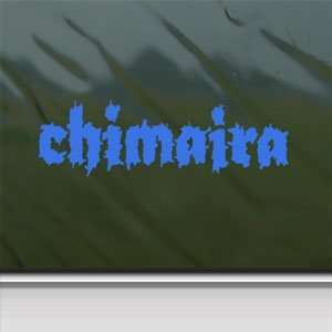  Chimaira Blue Decal Metal Band Car Truck Window Blue 
