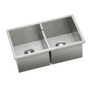  Steel 31 Self Rimming Double Basin Kitchen Sink with 11 Depth 