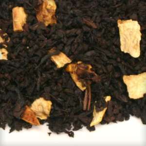 Mediterranean Lemon Black Organic Loose Leaf Diet Tea 1 Pound Bag