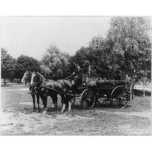  Horse Drawn Fire Engine,c1911,PA,fire department