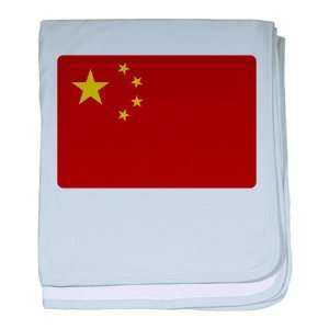    Baby Blanket Sky Blue Chinese China Flag HD 