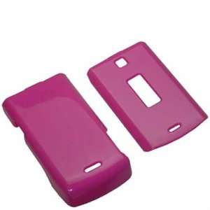  Nextel w385 Crystal Protective Case (Solid Hot Pink 