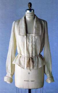 Folkwear Vintage WWI era Armistice BLOUSE Pattern S 3XL  