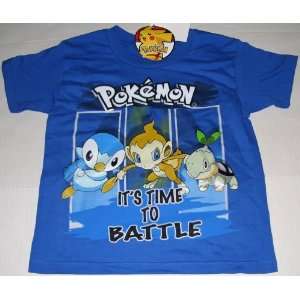  Pokemon Piplup Chimchar Turtwig T Shirt / T Shirt Kids 