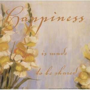  Happiness   Poster by Carol Rowan (8x8)