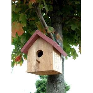  Handmade Cedar Birdhouse   Wren 