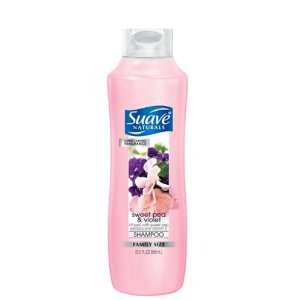  Suave Naturals Shampoo, Sweet Pea and Violet, 22.5 Ounce 