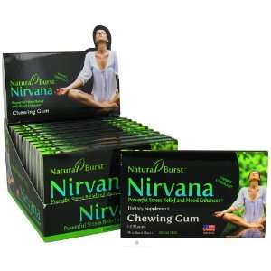  Natural Burst   Nirvana Sugarless Gum Natural Relief for 