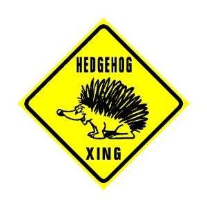  HEDGEHOG CROSSING pet rodent zoo NEW sign