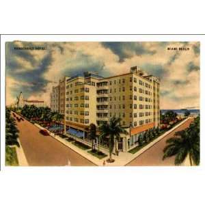  Reprint Vanderbilt Hotel, Miami Beach