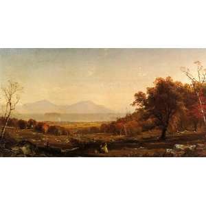   Bricher   24 x 12 inches   Lake George from Bolton