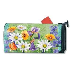 Magnet Works, Ltd. Daisy Mix All weather Vinyl MailWrap, Mailbox Cover 