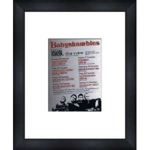  BABYSHAMBLES UK Tour 2007   Custom Framed Original Ad 