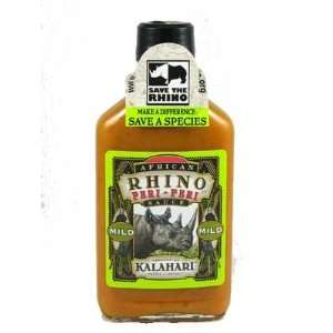 African Rhino Peri Peri Mild Hot Sauce Grocery & Gourmet Food