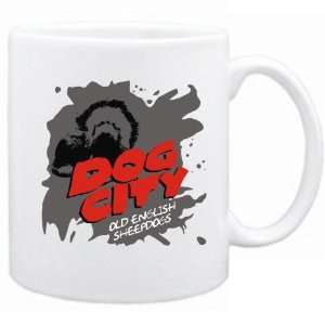  New  Dog City  Old English Sheepdogs  Mug Dog
