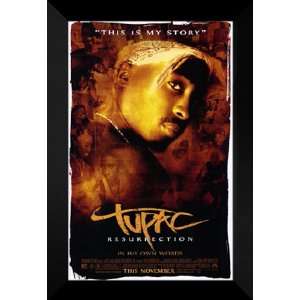  Tupac Resurrection 27x40 FRAMED Movie Poster   Style A 