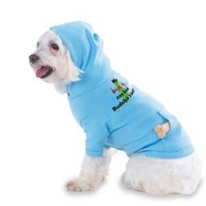 Guinea Pig Can Kick Rudolphs Butt Hooded (Hoody) T Shirt with pocket 