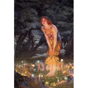  Midsummer Eve, c.1908 by Edward Robert Hughes 24x36
