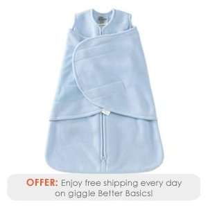  giggle Better Basics Micro Fleece Sleepsack Swaddle   Blue Baby