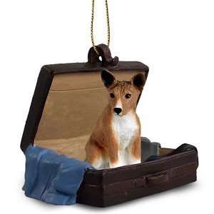  Basenji Traveling Companion Dog Ornament