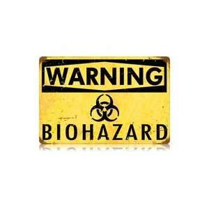  Biohazard Metal Sign