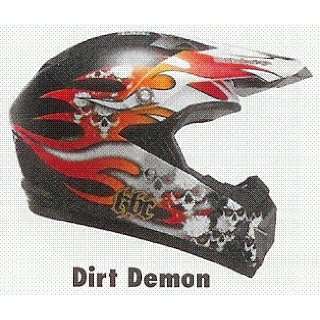  Super X7 Graphic Dirt Demon Helmet Automotive