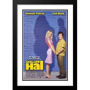 Shallow Hal 32x45 Framed and Double Matted Movie Poster   Style A 