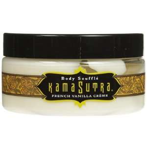 Kama Sutra Body Souffle, French Vanilla Creme 7.5 oz (Quantity of 3)