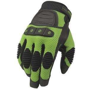  Icon Tarmac V2.0 Gloves   Large/Green Automotive