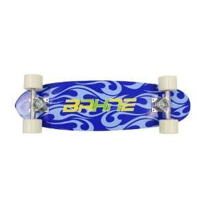  Bahne Complete Cruiser Skateboard Deck  Classic Blue 8.0 